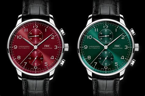 iwc portugieser green